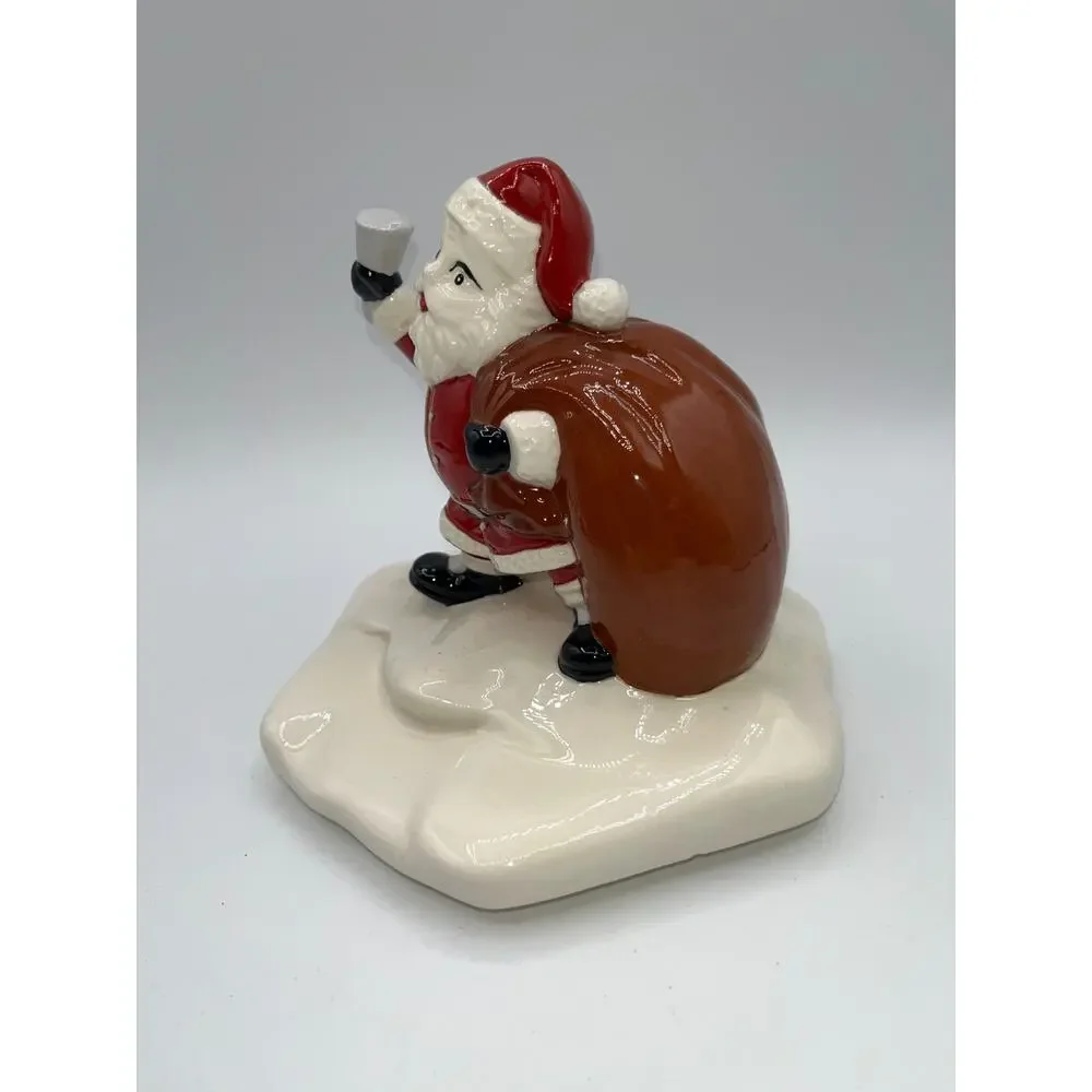 Vintage Japan Replacement Santa Claus Cookie Jar (LID ONLY) Replacement Top - Picture 9 of 16